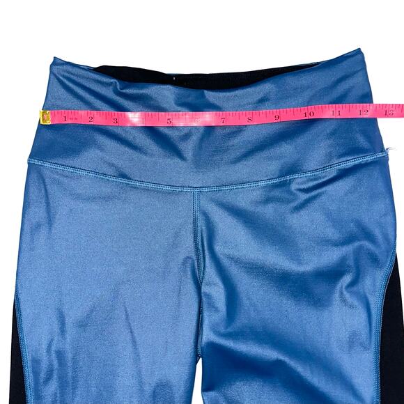 Victorias Secret Sport Total Knockout Blue Shine Tight Legging Size Small - Picture 7 of 13